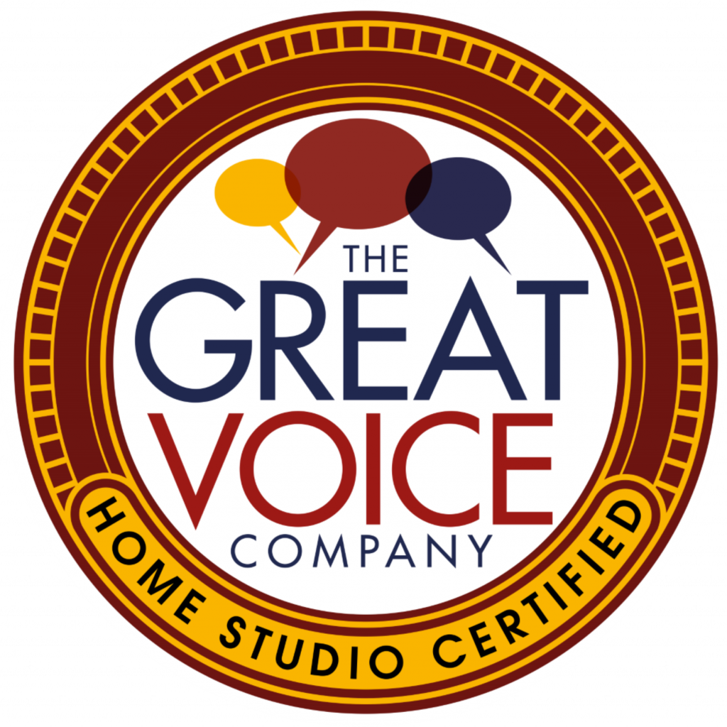 The Great Voice Company Home Studio Certified Seal.